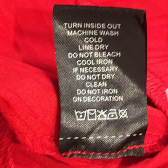 Voodoo Vixen Vintage Retro Cap Sleeve Swing Dress Red White M - Picture 10 of 10